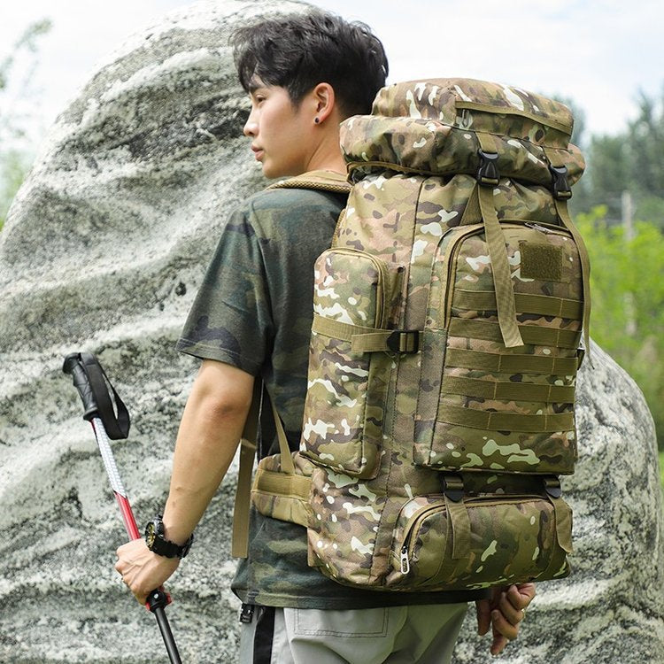 Men's Oxford Cloth Camouflage Hiking Camping Leisure Backpack