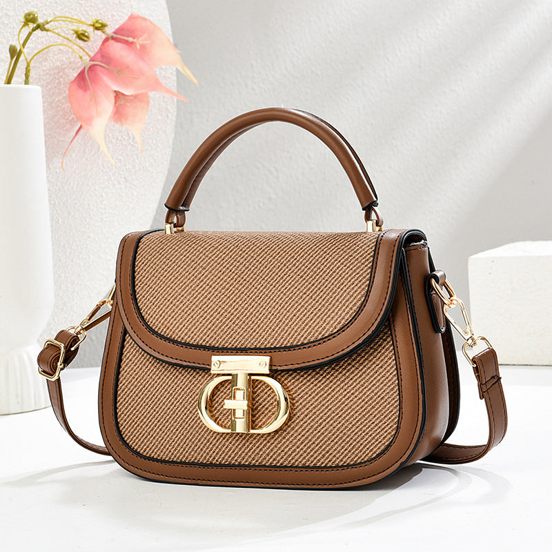 Women's Fashion High Sense Western Style Simple Women's Shoulder Bag