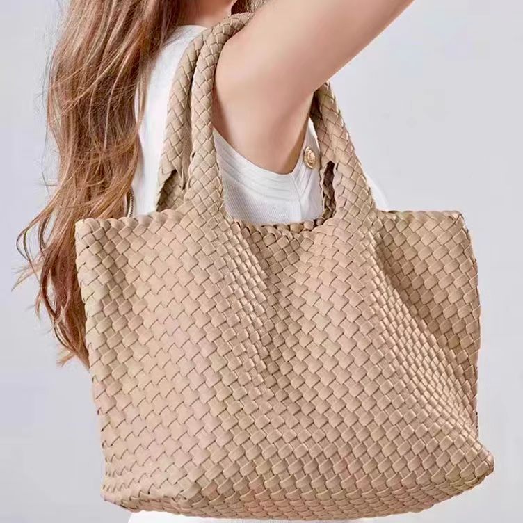 Women's Hand-woven Large Capacity Shopping Trendy Mother Bags