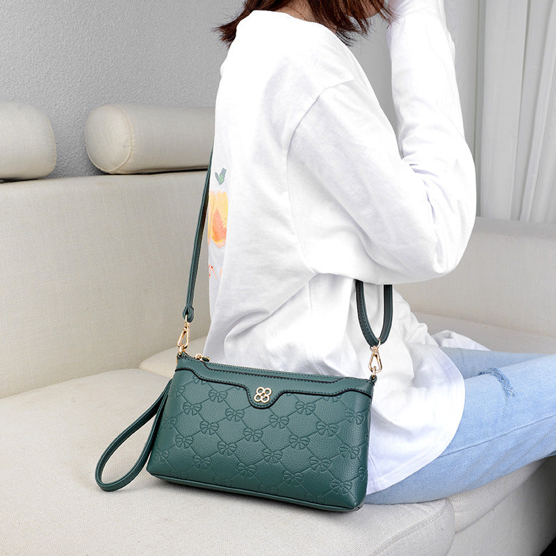New Women's Fashion Mobile Clutch Simple Women's Messenger Bag