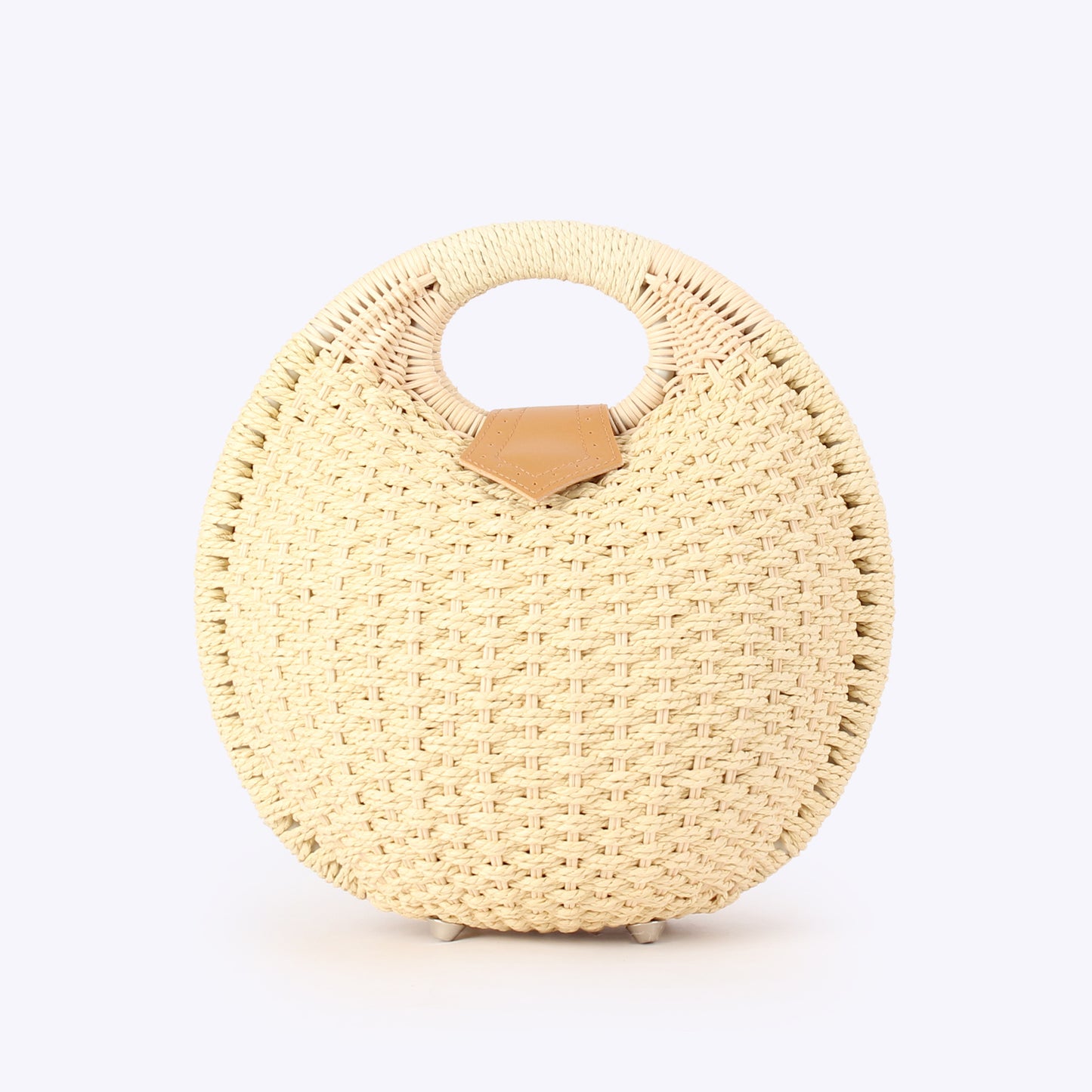 Fashion Shell Cute Personality Rattan Weave Beach Vacation Straw Women's Handbag