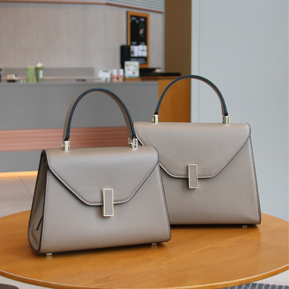 Lost Romance White High-grade Genuine Leather Bags