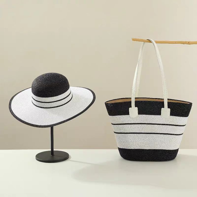 Beach Vacation Versatile Large Capacity Hat Women's Shoulder Bag