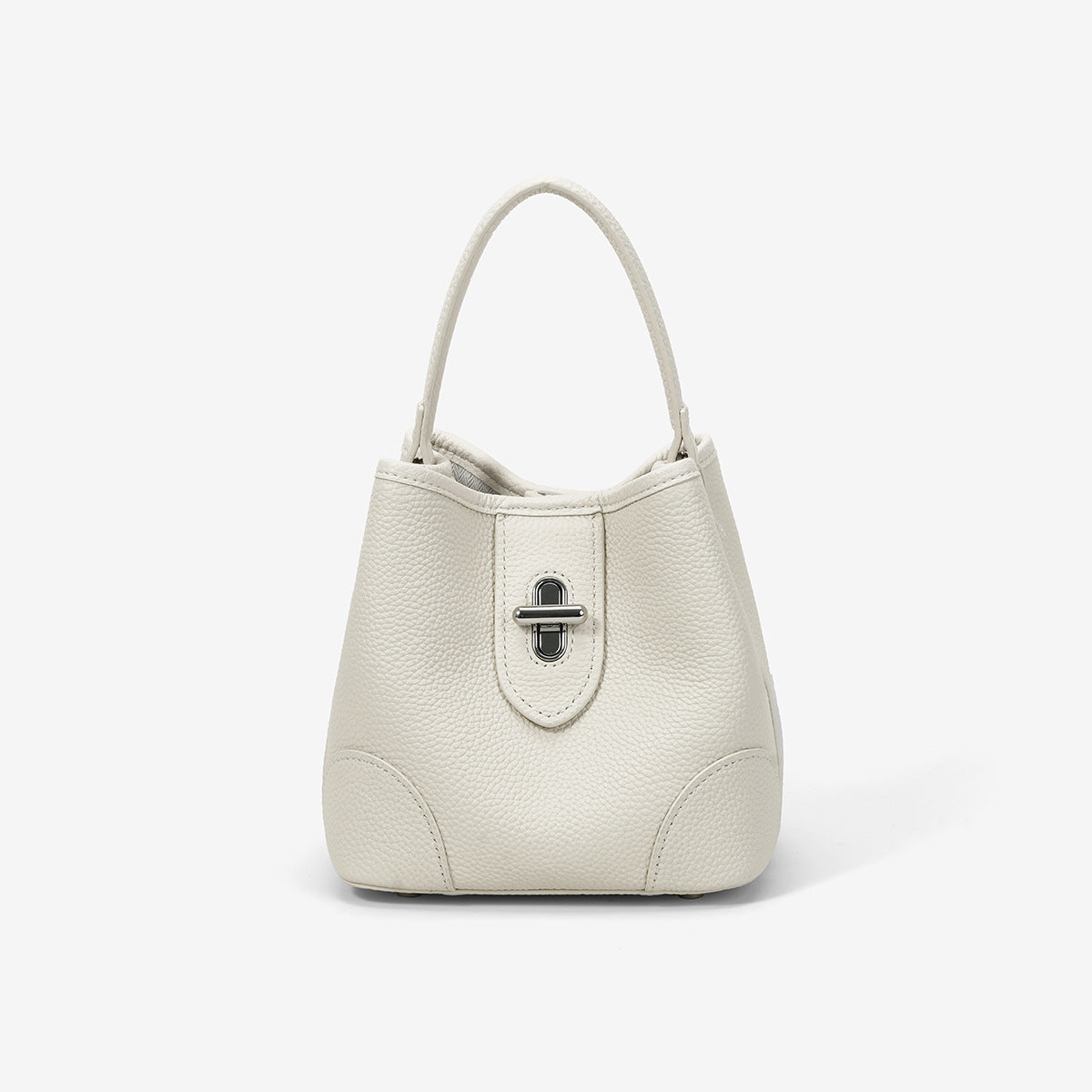 Women's High-grade Portable Vegetable Basket First Layer Bucket Bags