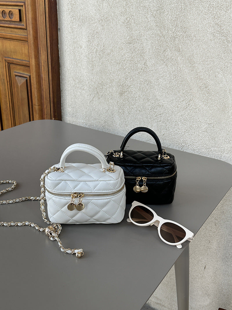 Classic Style High Sense Diamond Commuter Chain Women's Messenger Bag