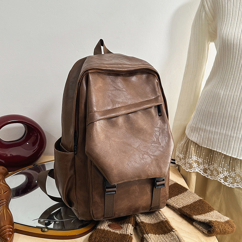 Men's High-grade Large Capacity Female College Fashion Leisure Backpack