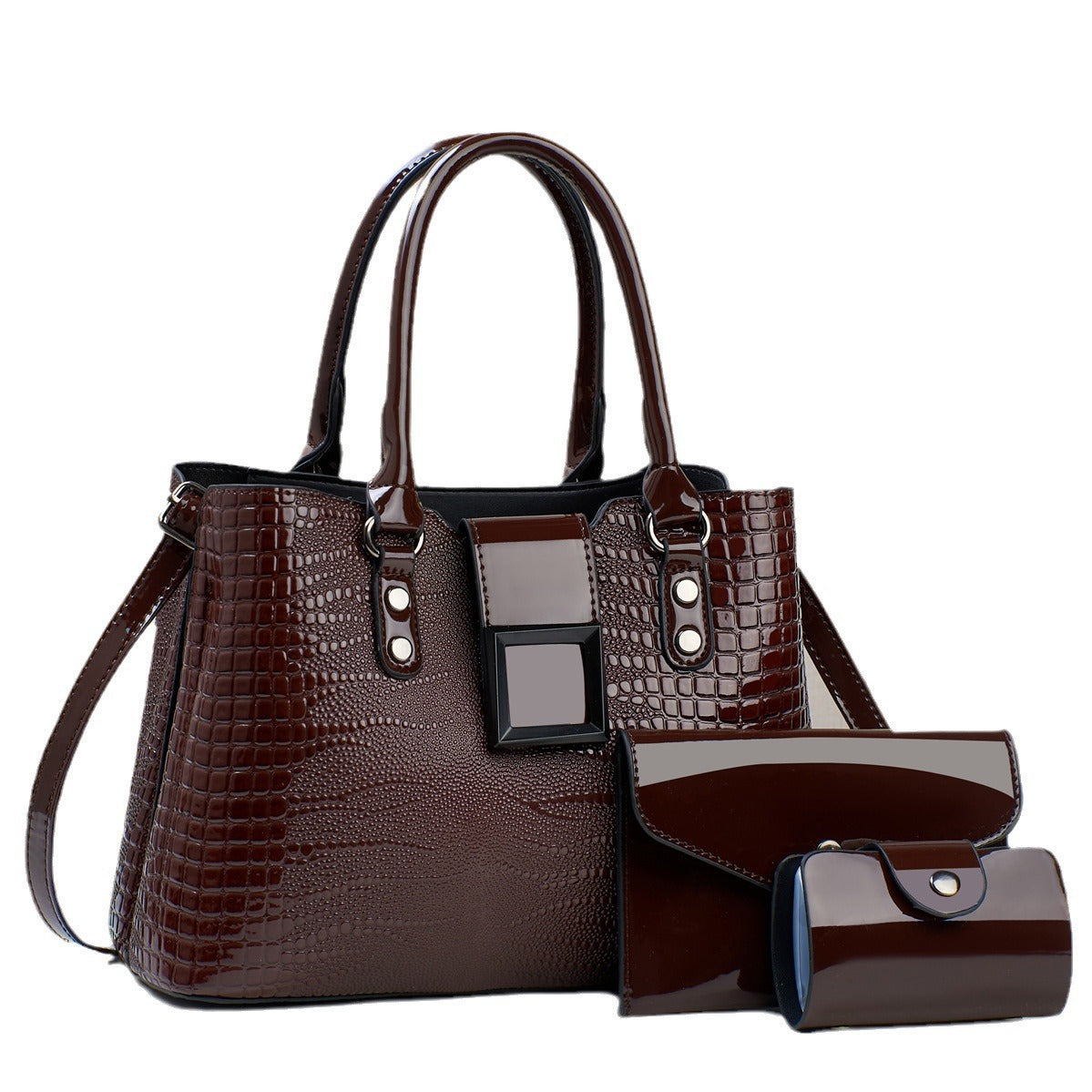 Women's British Marley Three-piece Portable Mother Fashionable Women's Handbag