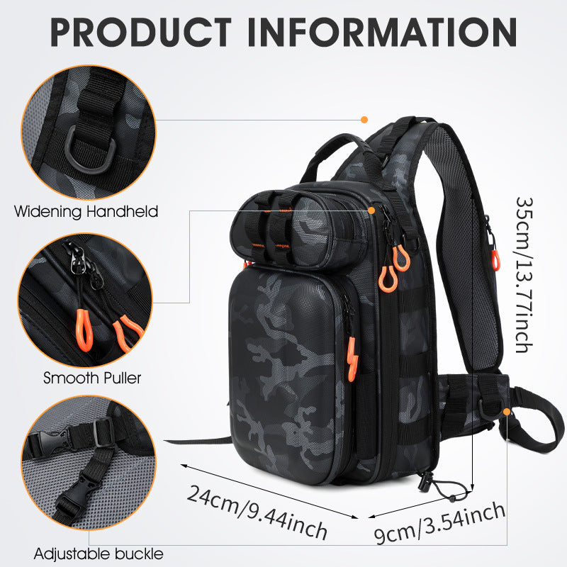 Lure One Camouflage Large Capacity Riding Men's Chest Bag