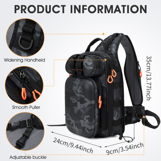 Lure One Camouflage Large Capacity Riding Men's Chest Bag