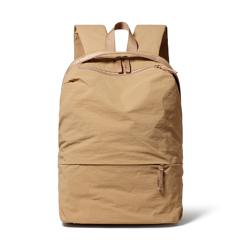 Fashion Computer Large Capacity Solid Color Leisure Backpack
