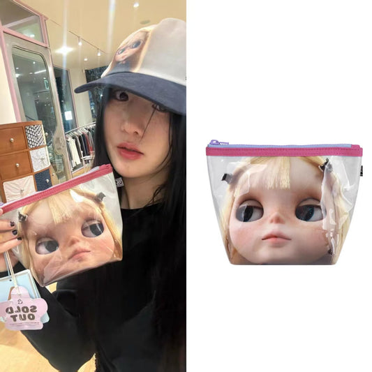 Niche Cartoon Big Eye Doll Mini Coin Purses