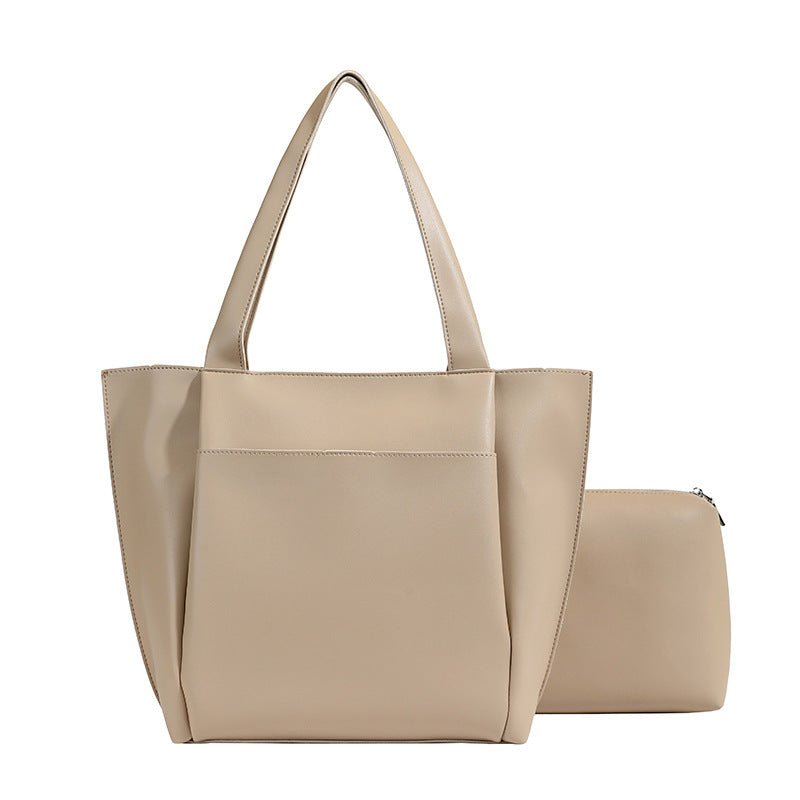 Women's Large Capacity Winter Korean Commuter Fashion Tote Bag