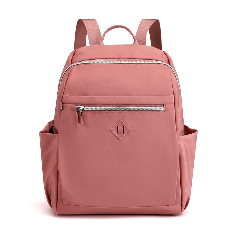 Women's Large Capacity Korean Style Nylon Cloth Universal Backpack