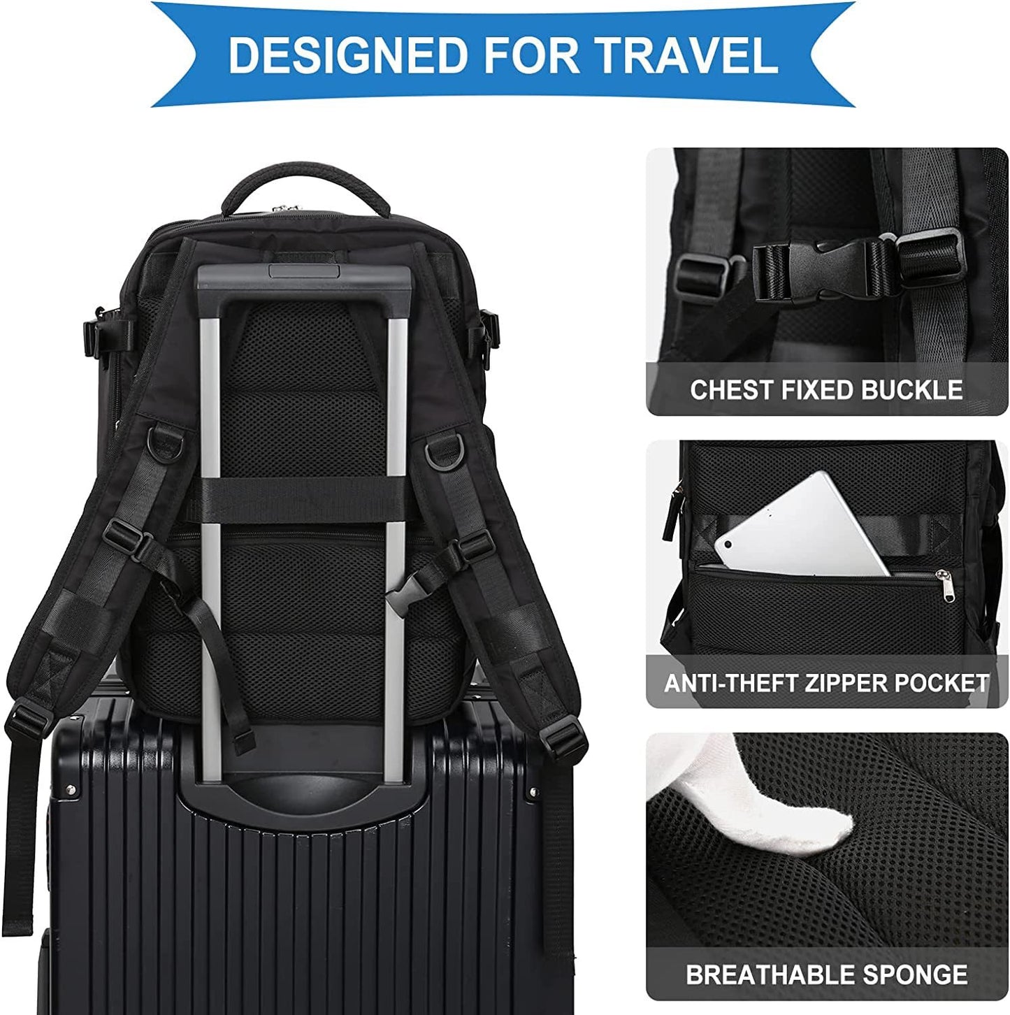 With Socket Convenient Computer Independent Shoe Leisure Backpack