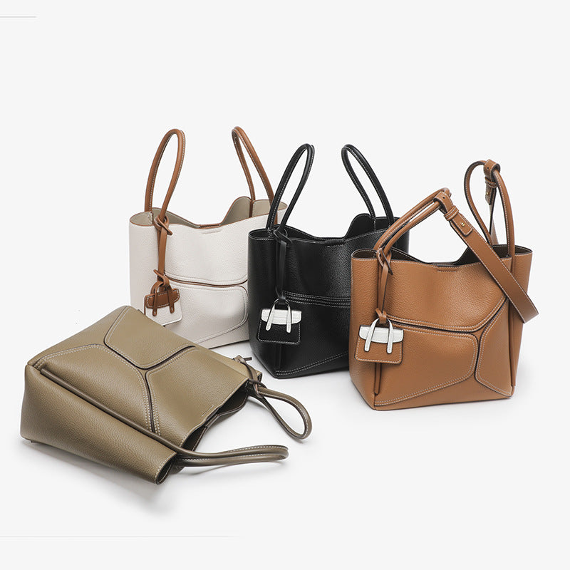 Women's High-grade Underarm Leather Large Capacity Totes Women's Shoulder Bag