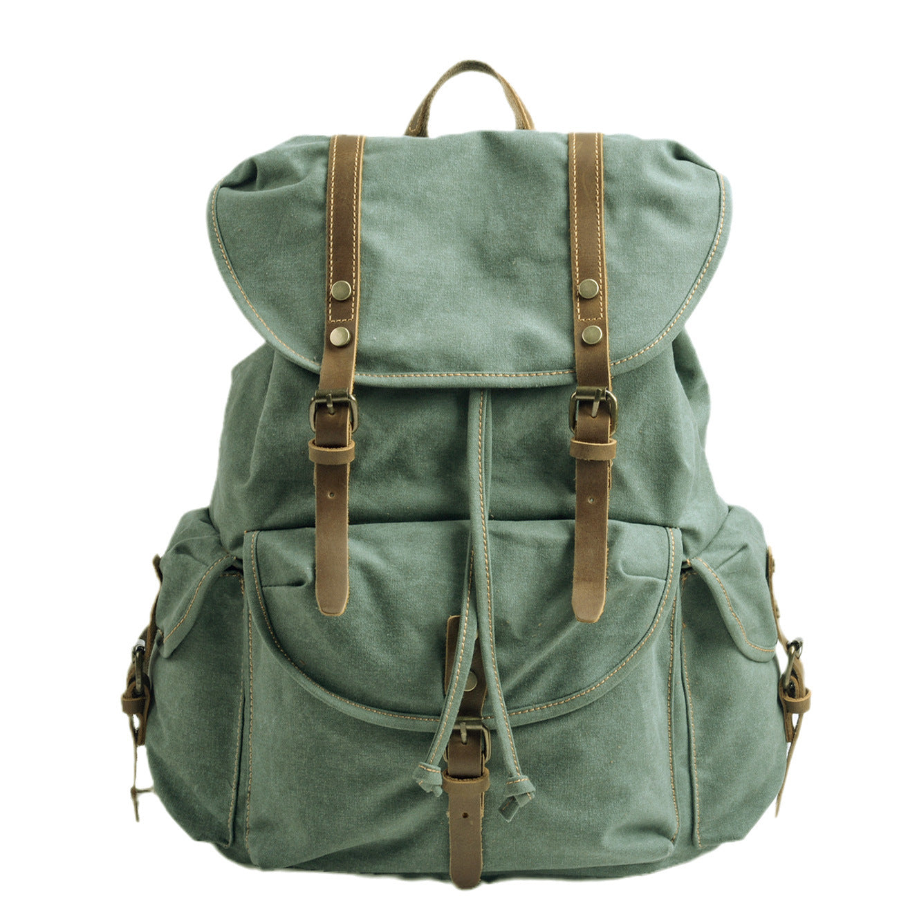 Men's Retro Canvas Large Capacity Early High Travel Bags