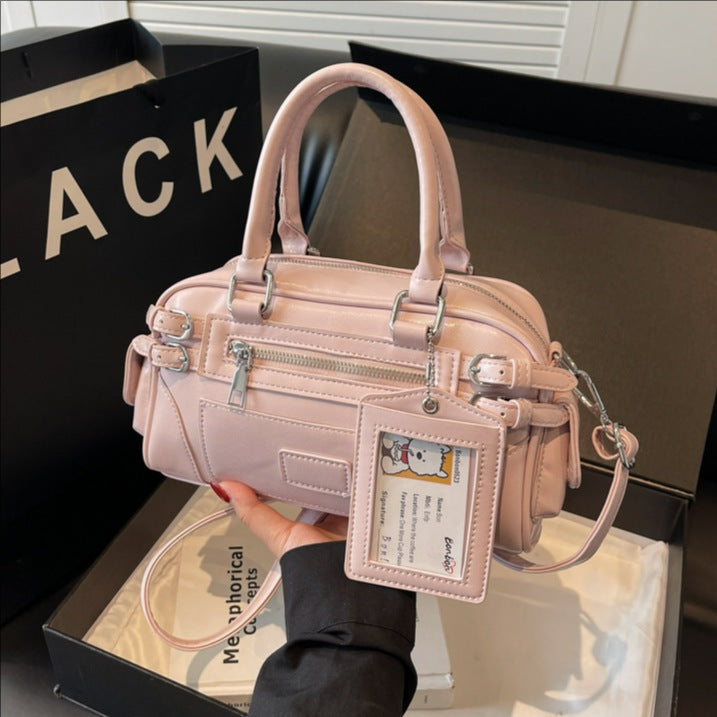 Women's Locomotive Style Portable Boston Summer Trendy Bags
