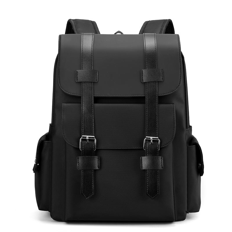 Men's Waterproof Fashion Simple Commute Computer Large Backpacks