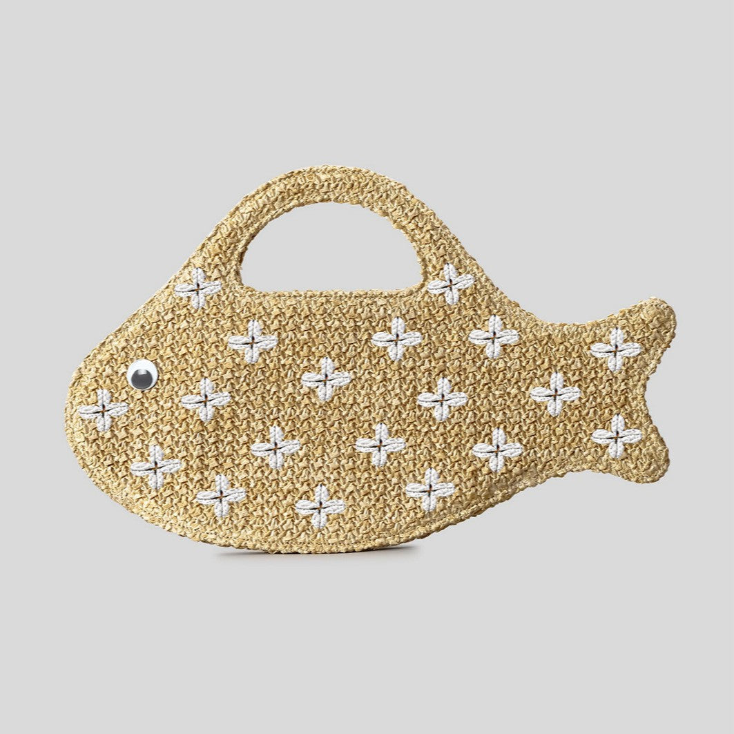 Women's Fun Cute Fish-shaped Summer Seaside Vacation Women's Handbag