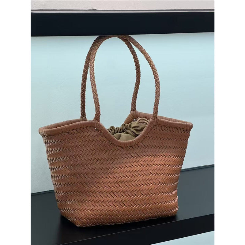 Vegetable Basket Large Capacity Leisure Beach Women's Shoulder Bag