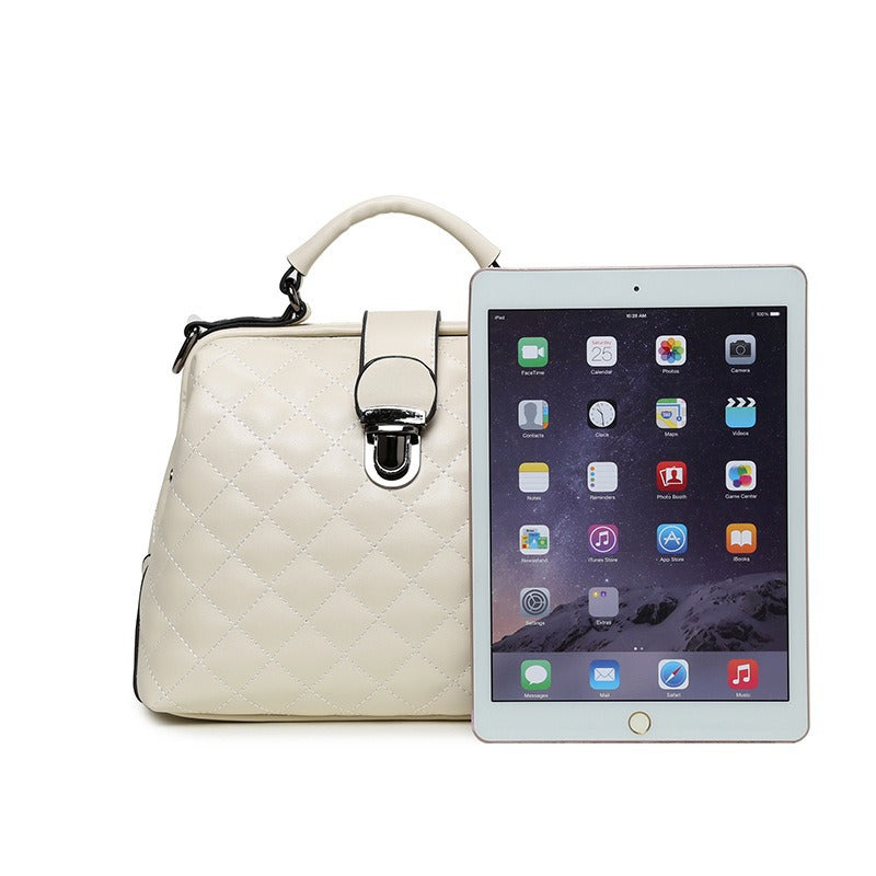 Women's Doctor Retro Fashion Portable Leather Women's Shoulder Bag