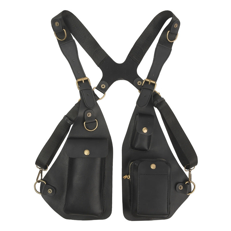 New Casual Men's Vest Fashion Lightweight Men's Bags