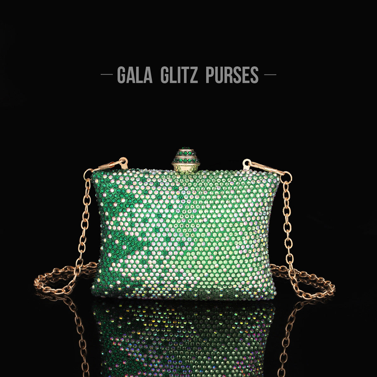 Dinner Rhinestone All Match Dress Diamond Women's Clutch