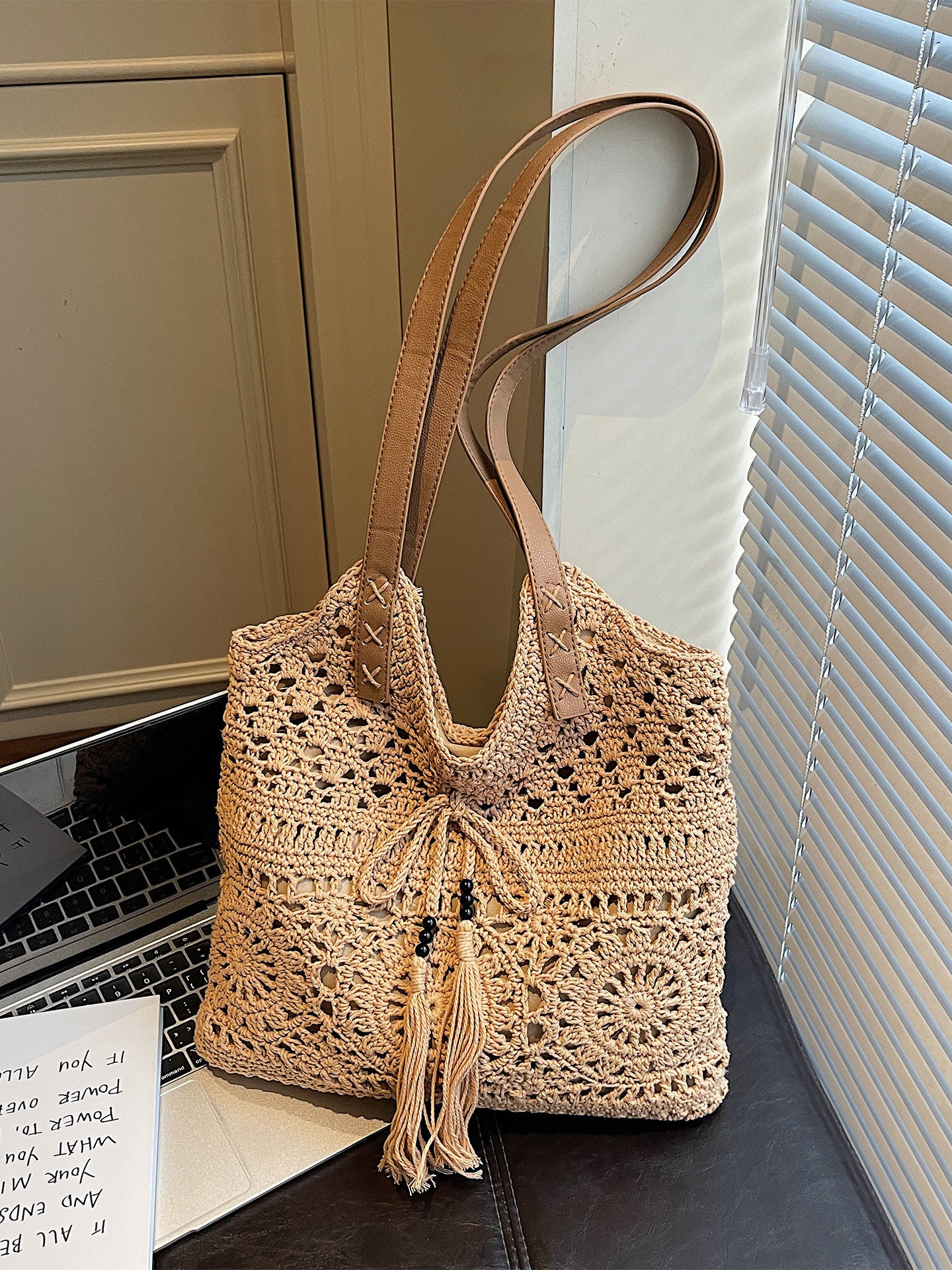 Women's Woven Spring Lazy Fashion Large Capacity Bags