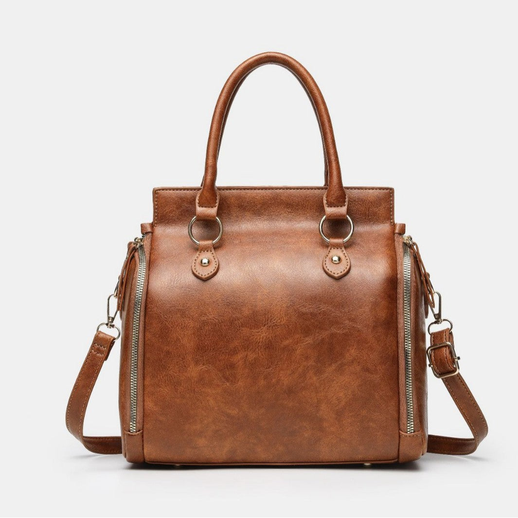 Women's Niche Portable Large Capacity Totes Commute Shoulder Bags