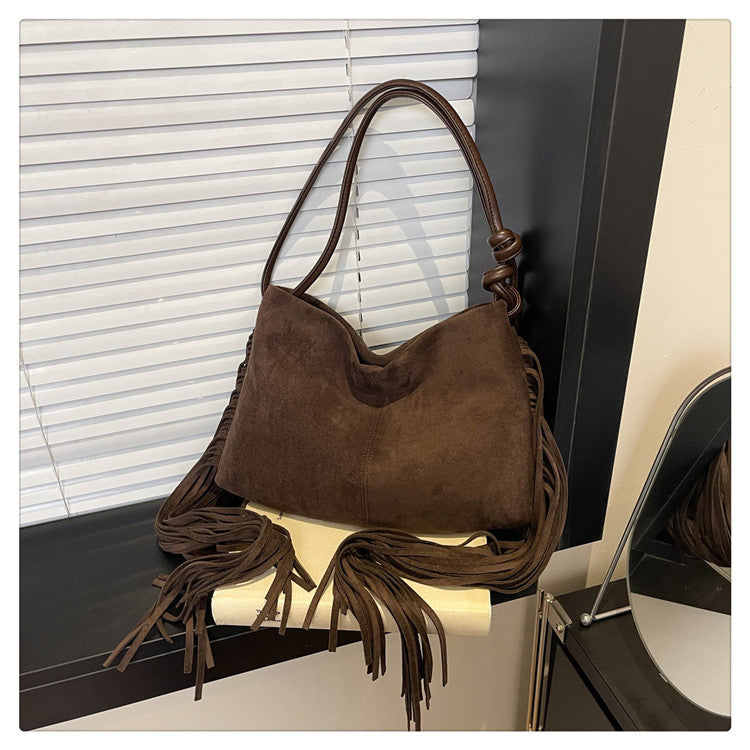 Women's Design Vintage Fashion Tassel Daily For Commuting Women's Messenger Bag