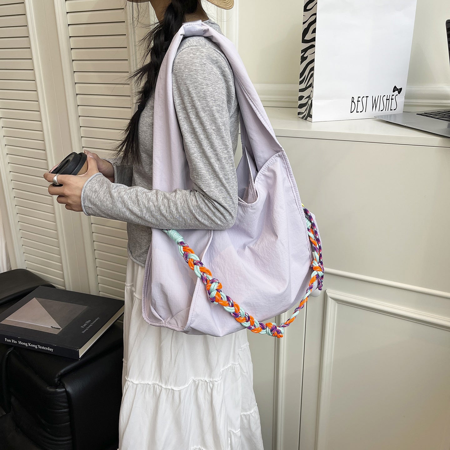 Women's Trendy Style Commuter Simple Large Capacity Women's Shoulder Bag