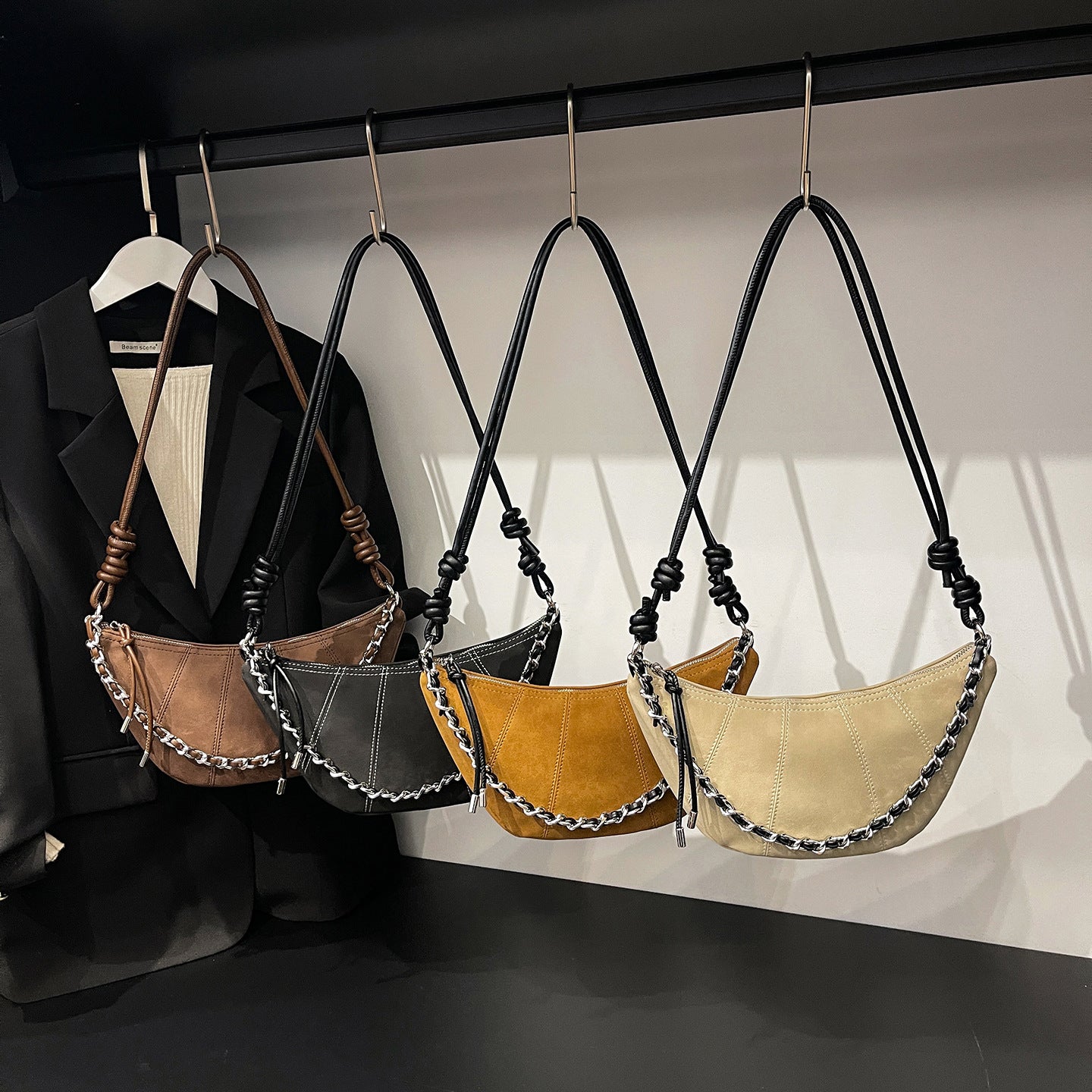 Women's Niche Denim Summer Fashion Underarm Popular Women's Shoulder Bag