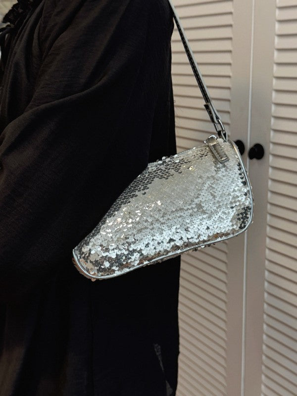 Women's High-grade Sequined Crystal Nightclub Disco Dancing Exquisite Women's Shoulder Bag