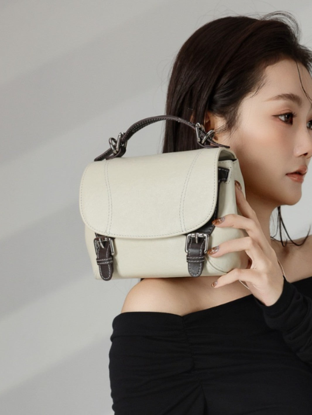 Baseball Versatile College Style Pouch First Layer Shoulder Bags
