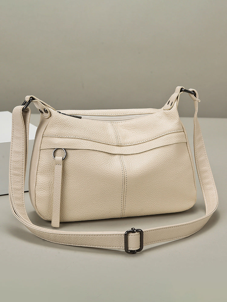 Women's Genuine Leather Fashion Large Capacity Soft Bags