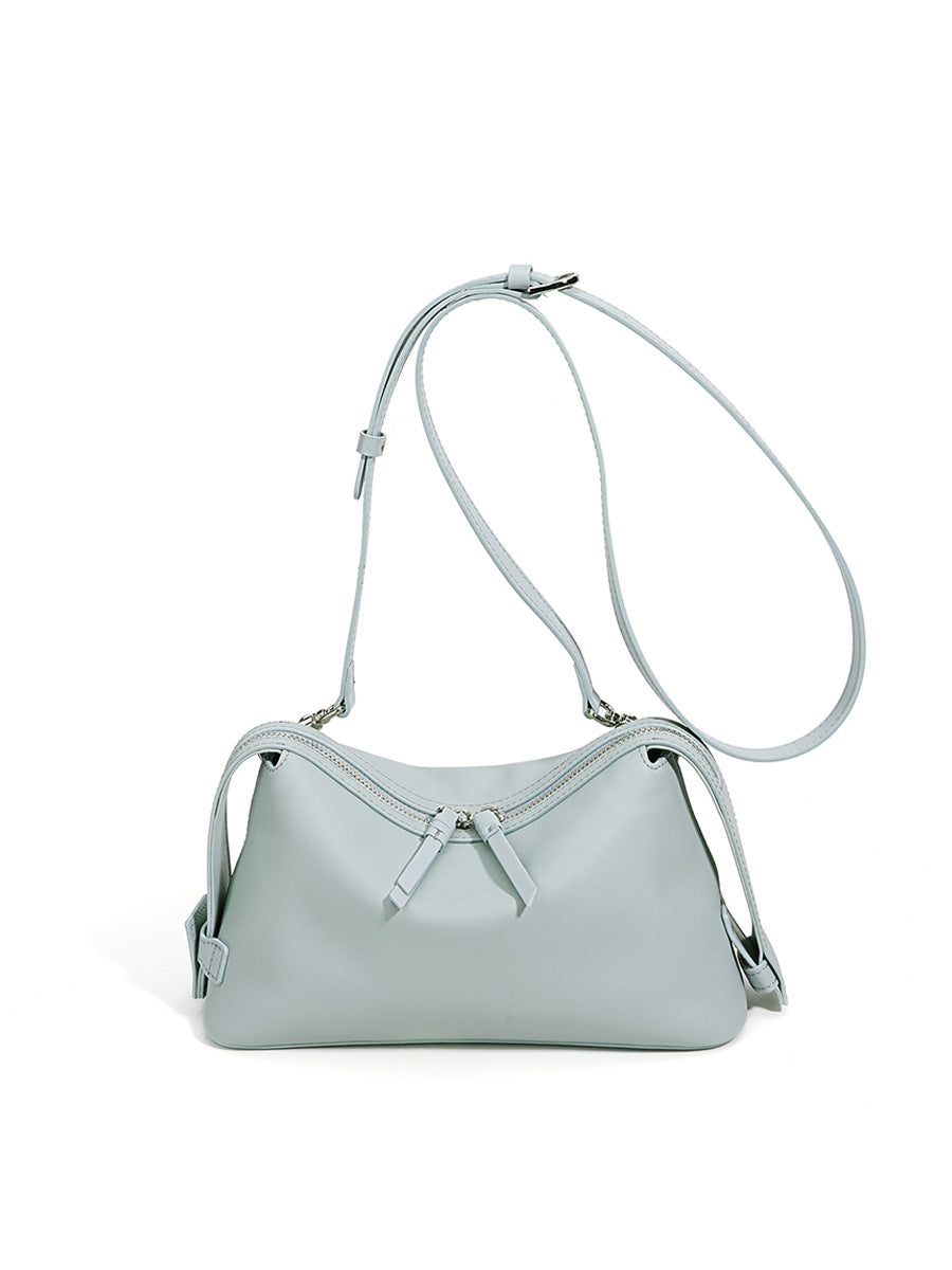 Women's Light Luxury Commuter Genuine Leather Large Capacity Women's Handbag