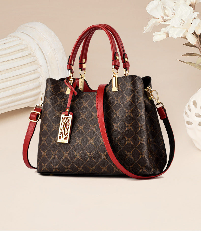 Women's Elegant Commuter Soft Leather Embossed Women's Handbag