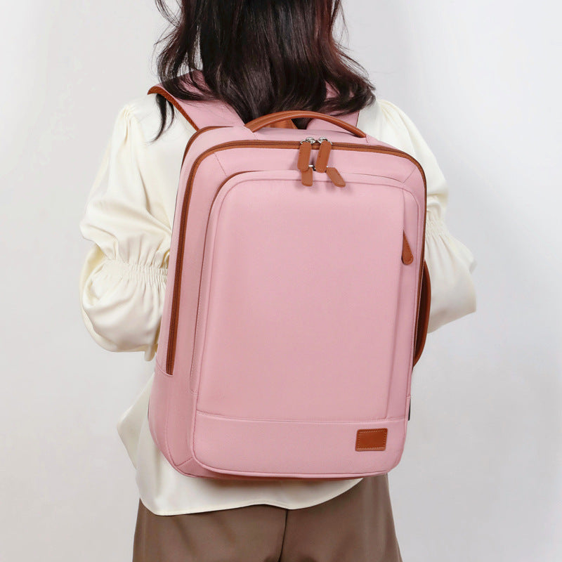 Large Capacity Practical Can Be Expanded Horizontal Vertical Switch Business Backpack