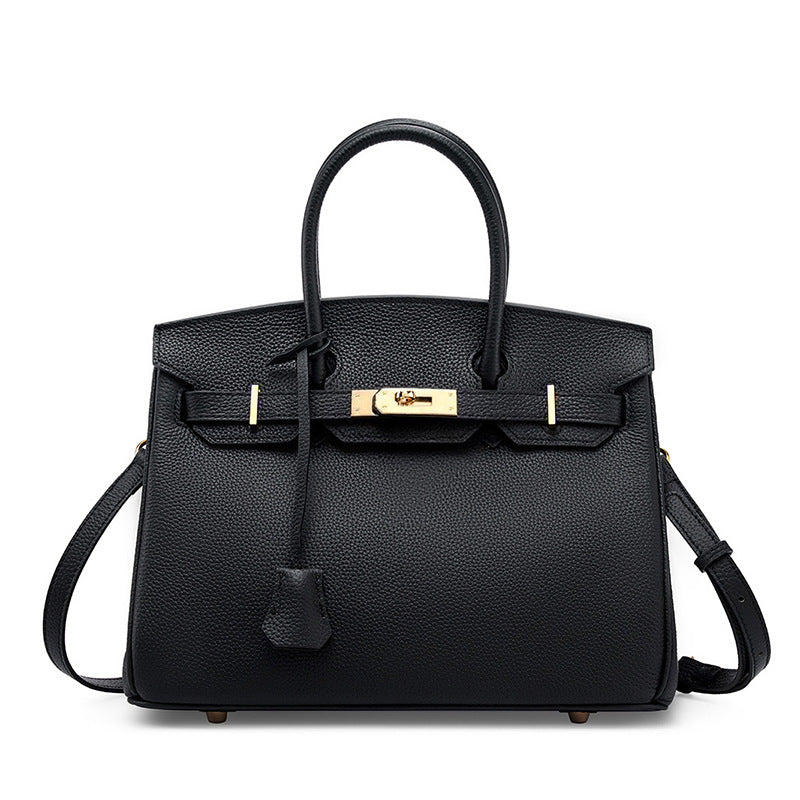 Women's Fashionable Korean Style Genuine Leather Simple Women's Messenger Bag