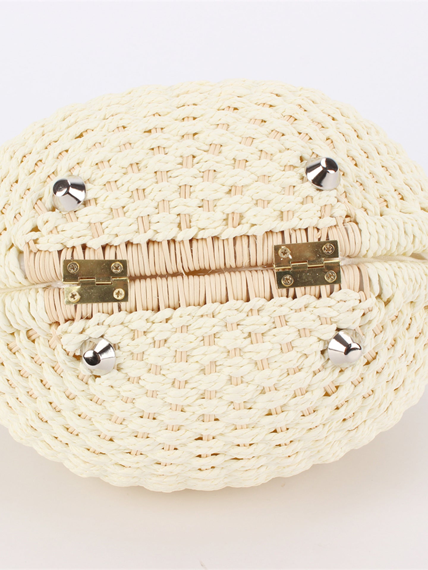 Fashion Shell Cute Personality Rattan Weave Beach Vacation Straw Women's Handbag