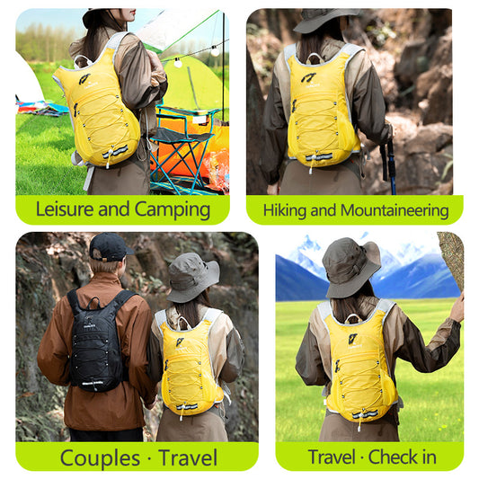 Women's & Men's Lightweight Exercise Cycling Waterproof Hiking Backpacks