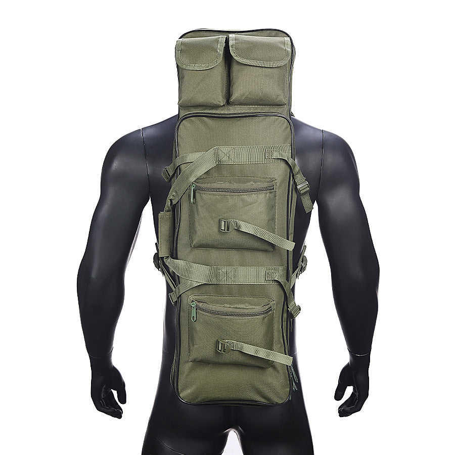Classic Unique Leisure Letter Camouflage Fishing Outdoor Camouflage, Military Fan Bag