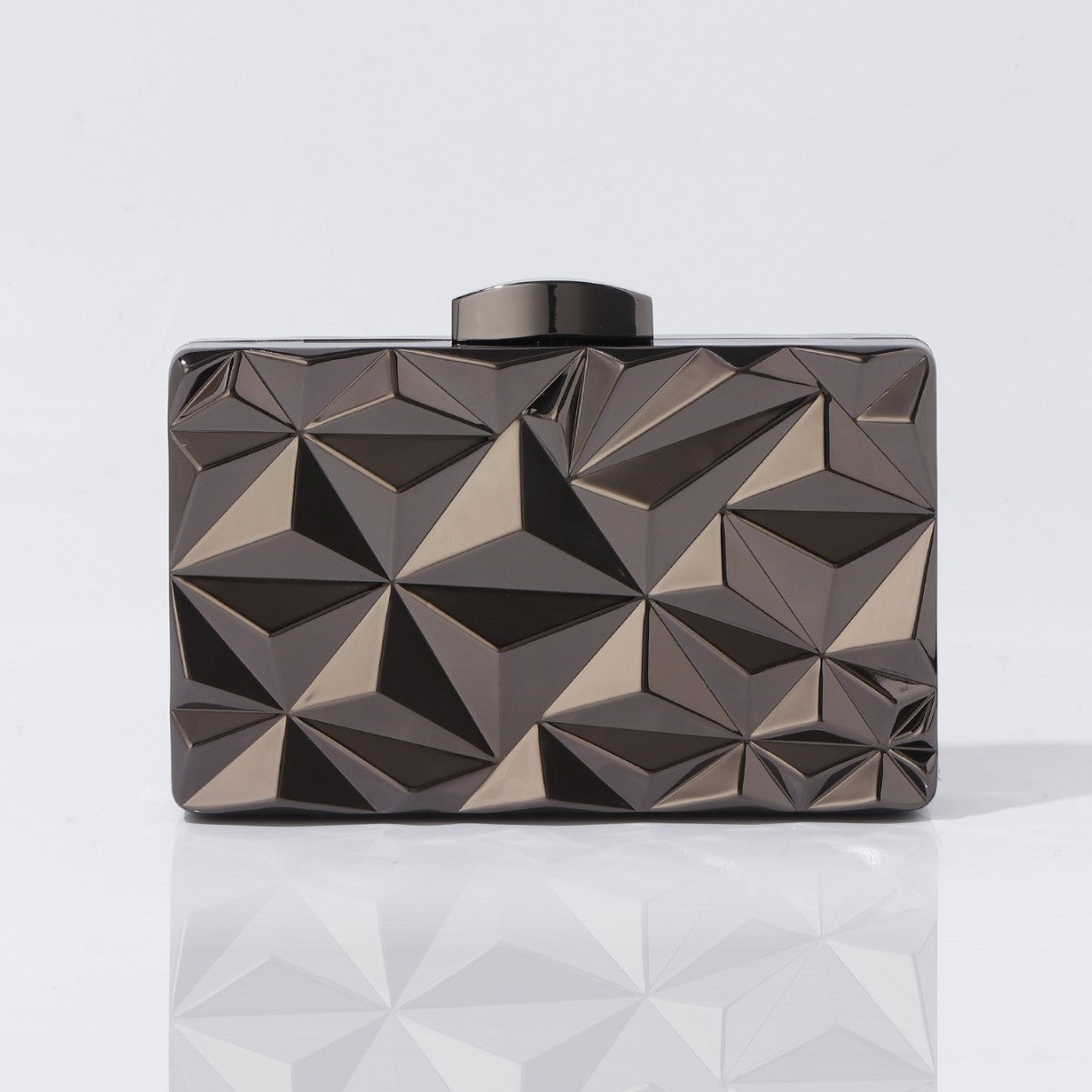 Trendy Fashion Clutch Metal Diamond Cheongsam Dress Dinner Bag