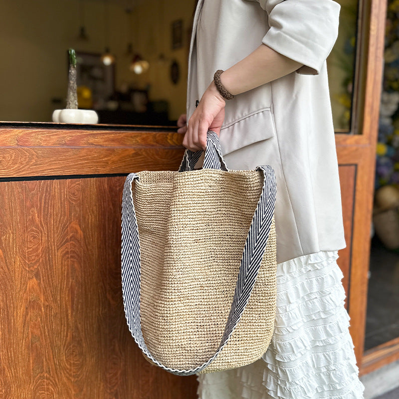 Story Lafite Straw Woven Portable Multipurpose Bags