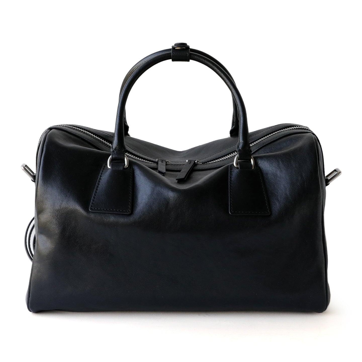 Women's Tanning Leather Vintage Boston Pillow Large Capacity Women's Handbag