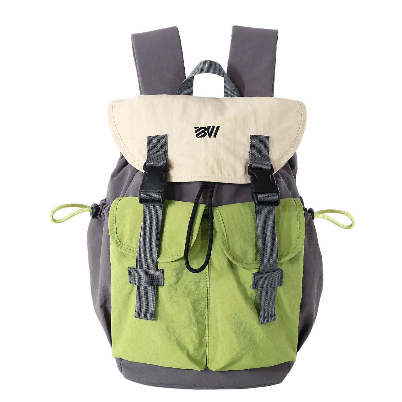 Women's & Men's Personalized Trendy Contrast Color Lightweight Drawstring Bags