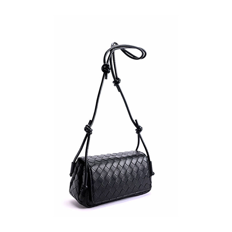 Beautiful Women's Hand-woven Mobile Cowhide Fashion Women's Handbag