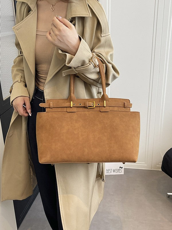 Women's Retro Business Commute Light Luxury High-grade Handbags