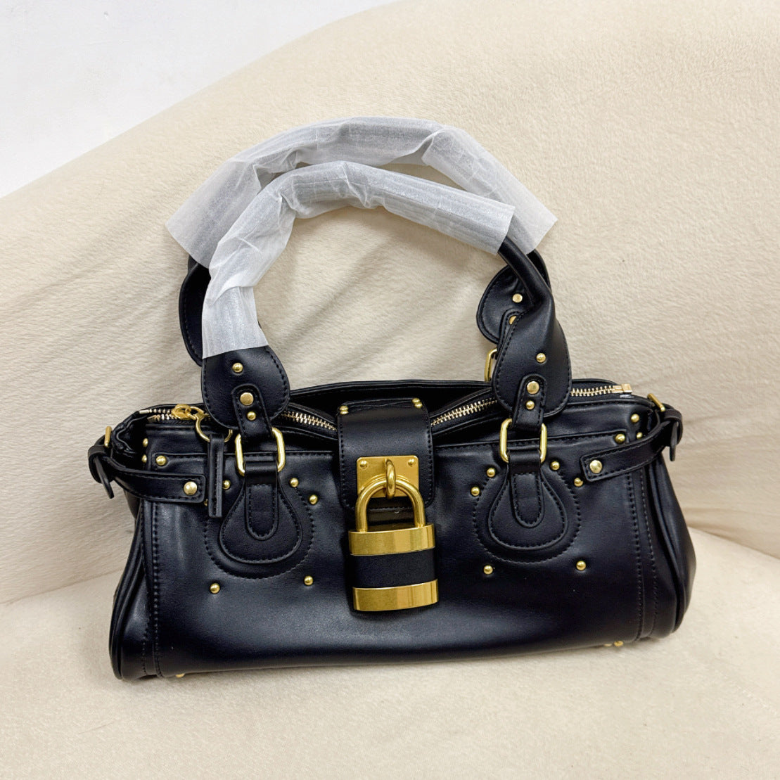 Women's Hot Retro Distressed Chloe Paddington Portable Women's Handbag