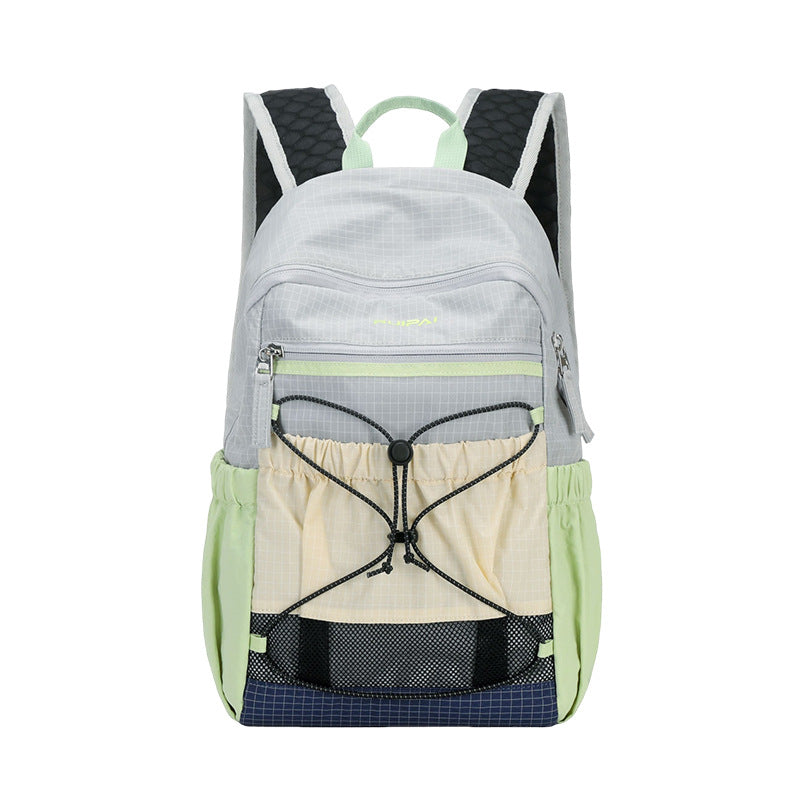 Capacity Portable Contrast Color Cycling Tourist Backpacks